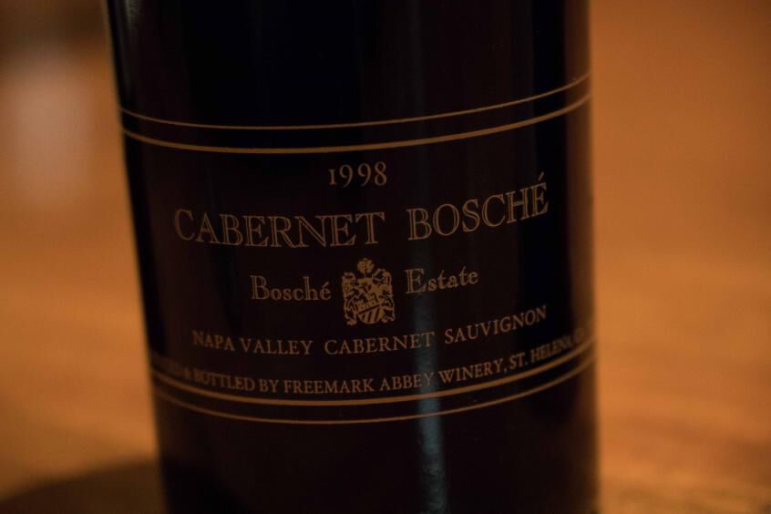 Freemark Abbey Cabernet Bosché 1998